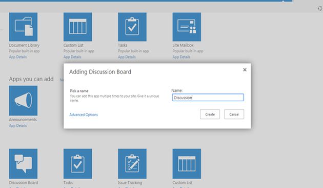 adding discussion board